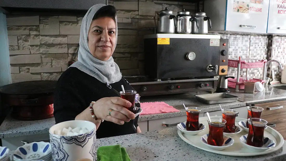 Kayseri’nin ilk kadın çaycısı Kahveciler Odası Başkanlığına aday