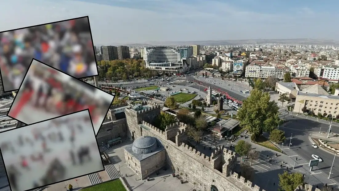 Kayseri’nin o bölgesinde iğne atsan yere düşmüyor! Binlerce kişi bakın ne için gitti?