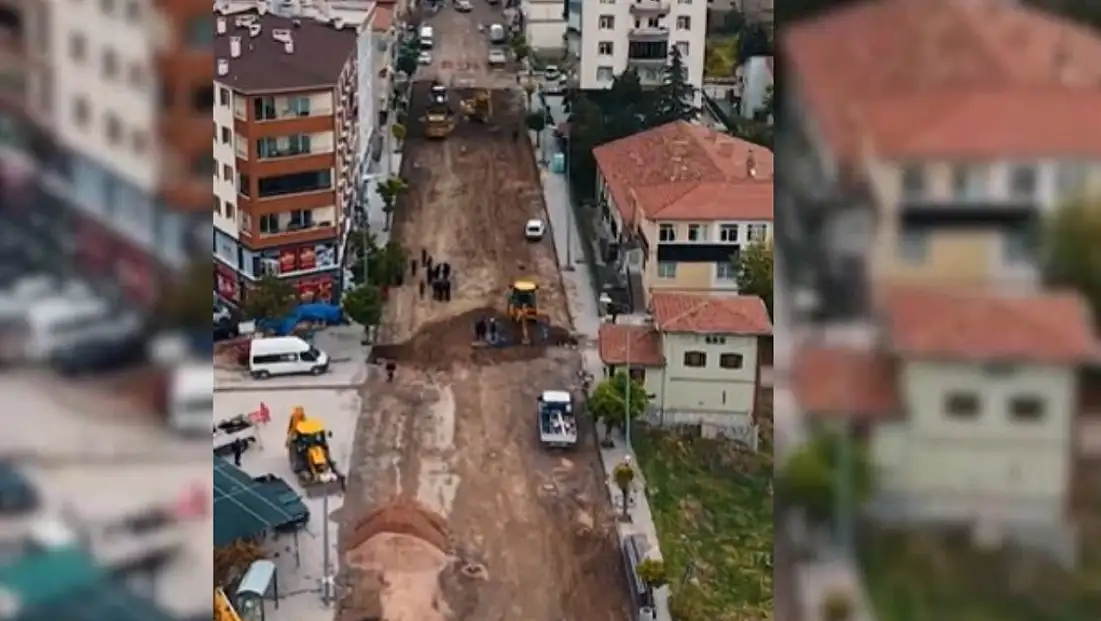 Kayseri'nin o ilçesinde yerin altı da üstü de yenileniyor!