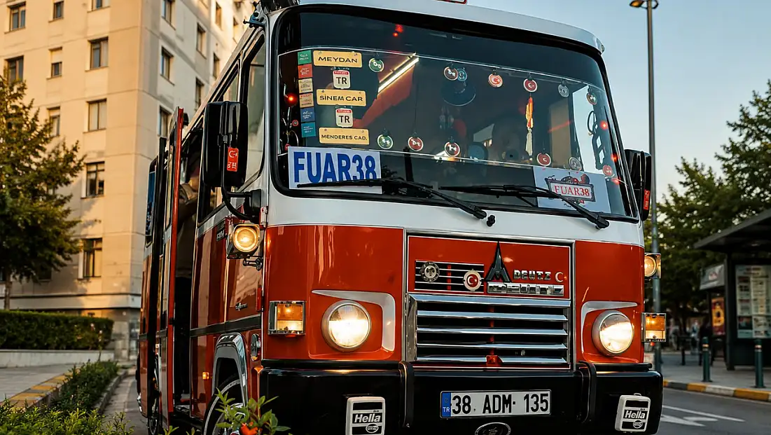 Kayseri’nin ünlü dolmuşuna bakın bu kez kim bindi?