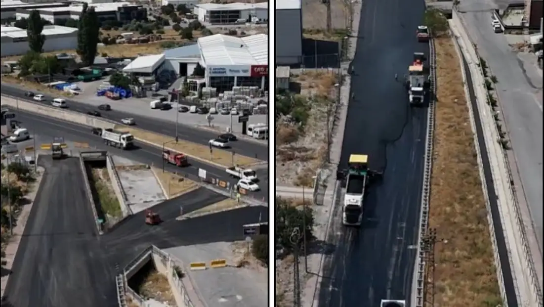 Kayseri'nin yoğun güzergahında 35 milyonluk dönüşüm başladı