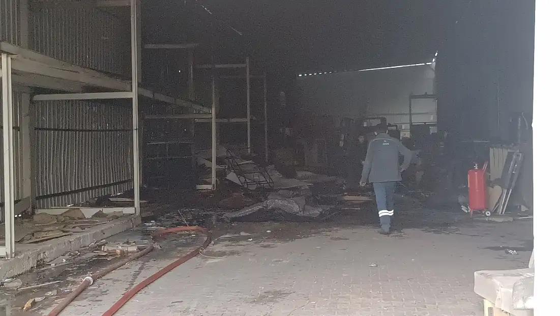 Kayseri OSB'de yangın!