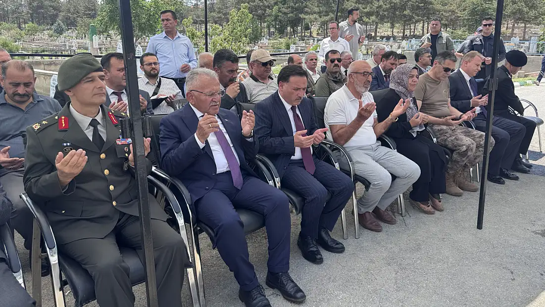 Kayseri protokolü şehit Kübra Doğanay’ı andı