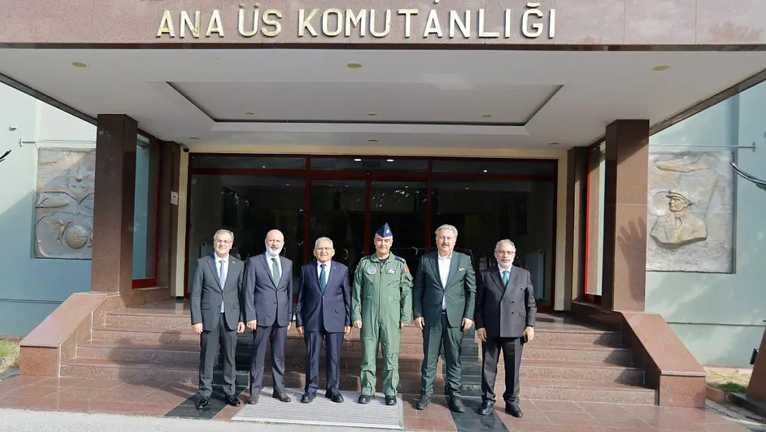 Kayseri protokolünden Tuğgeneral Keskin Şenel’e ziyaret!