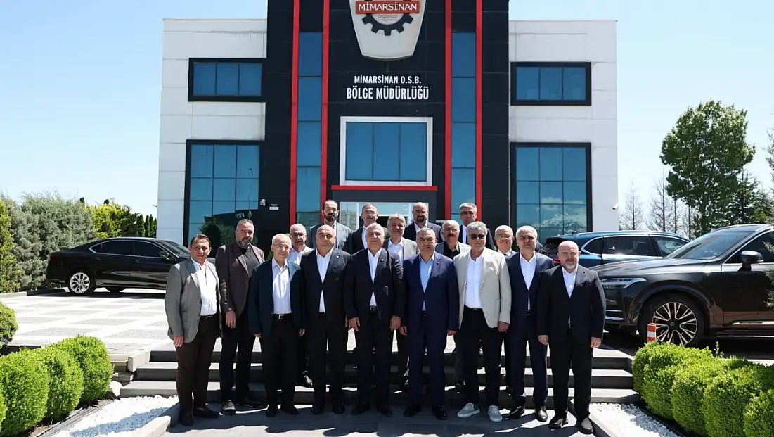 Kayseri sanayisinin önemli isimlerinden yeni başkana ziyaret
