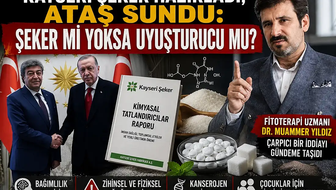 Kayseri Şeker hazırladı, Ataş sundu: Şeker mi yoksa uyuşturucu mu?