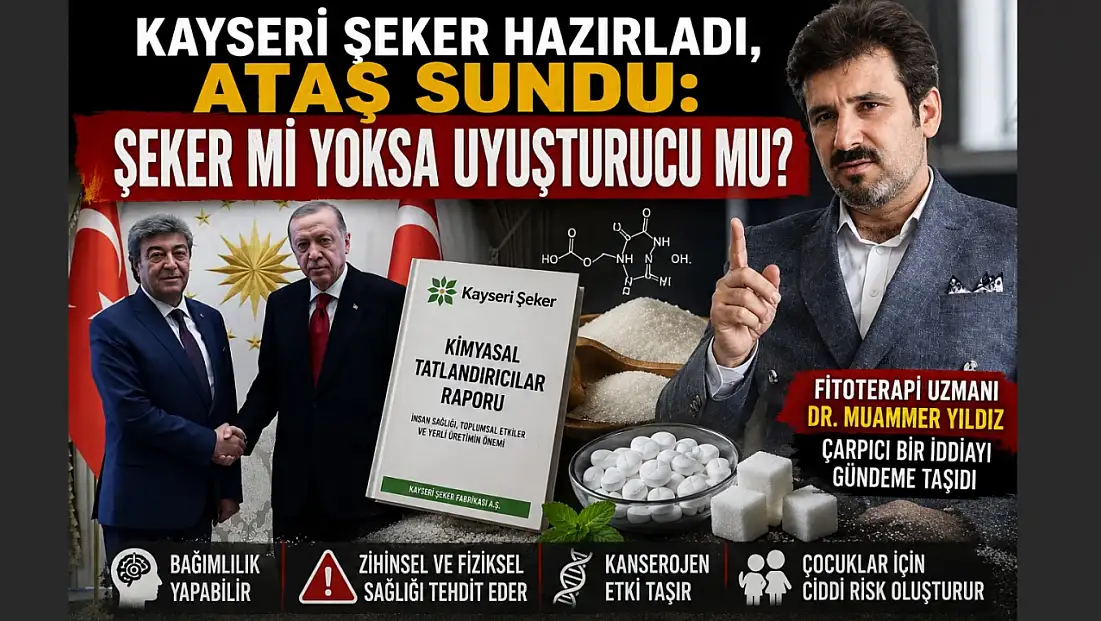 Kayseri Şeker hazırladı, Ataş sundu: Şeker mi yoksa uyuşturucu mu?