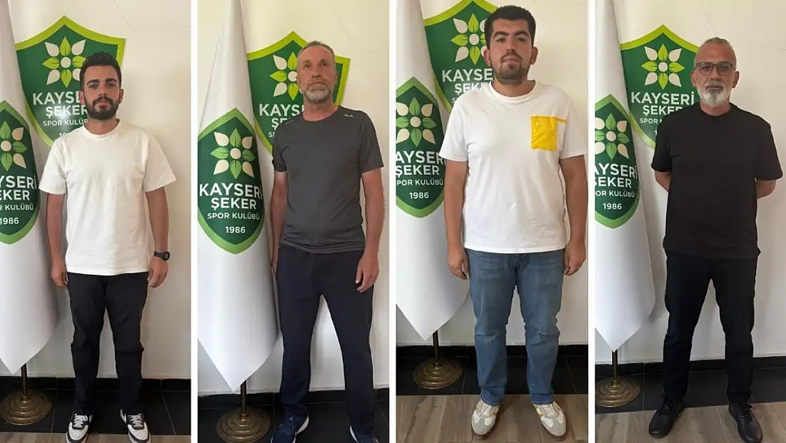 Kayseri Şekerspor'da teknik kadro açıklandı!