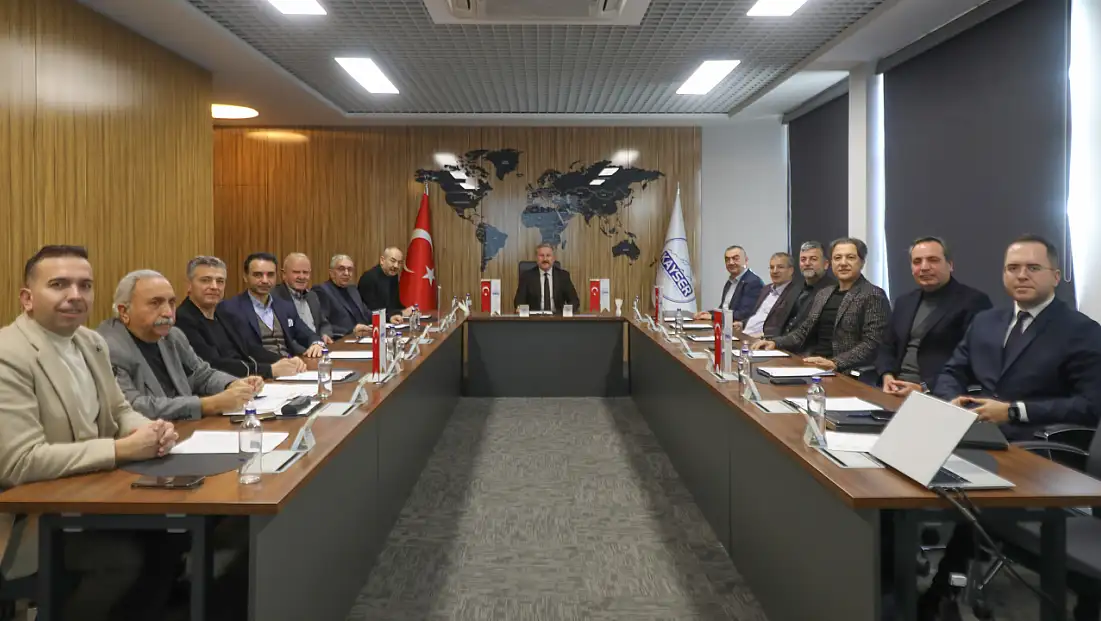 Kayseri Serbest Bölge'de son toplantı