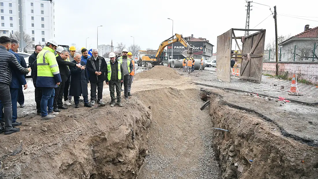 Kayseri trafiği rahatlayacak! Kartal Kavşağı'nı başkan yerinde inceledi