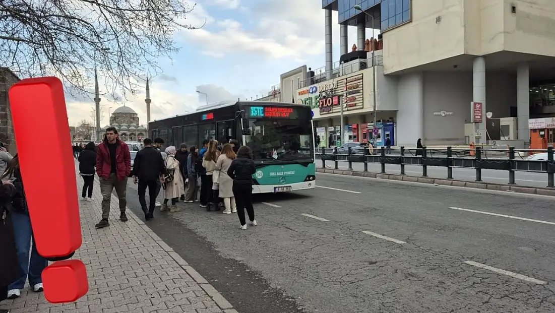 Kayseri ulaşımına yeni hat ekleniyor! 20 Ekim itibari ile geçerli olacak