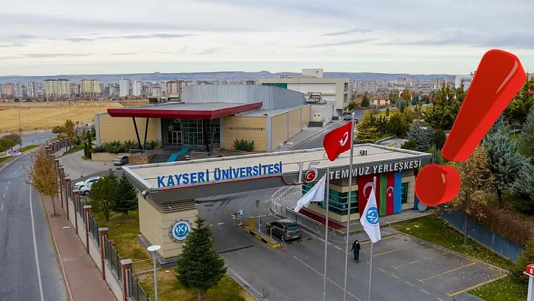 Kayseri Üniversitesi açıkladı! Geçici süre ile kapatıldı