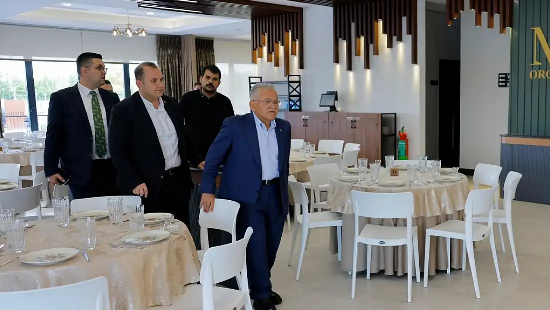 Kayseri’ye 200 kişilik yeni kahvaltı ve organizasyon evi