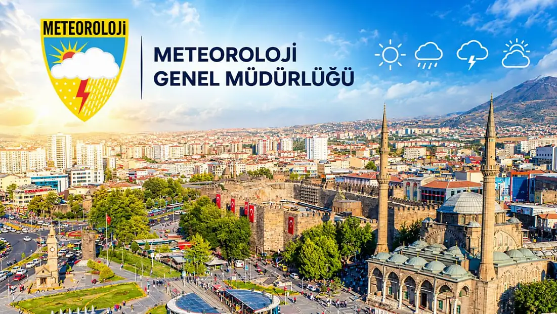 Kayseri’ye 4 günlük sağanak uyarısı!