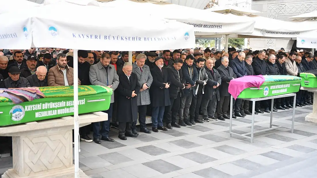 Kayserili Başkanlar Tekinsoy'u acı gününde yalnız bırakmadı
