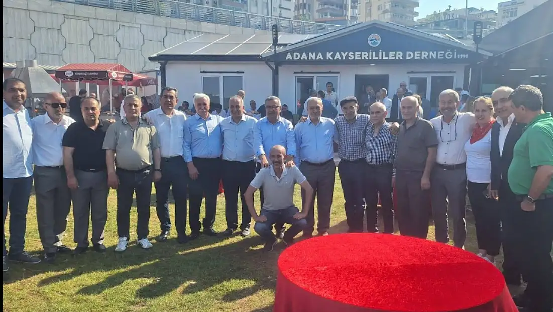 Kayserili başkanları Adana'da buluşturan açılış