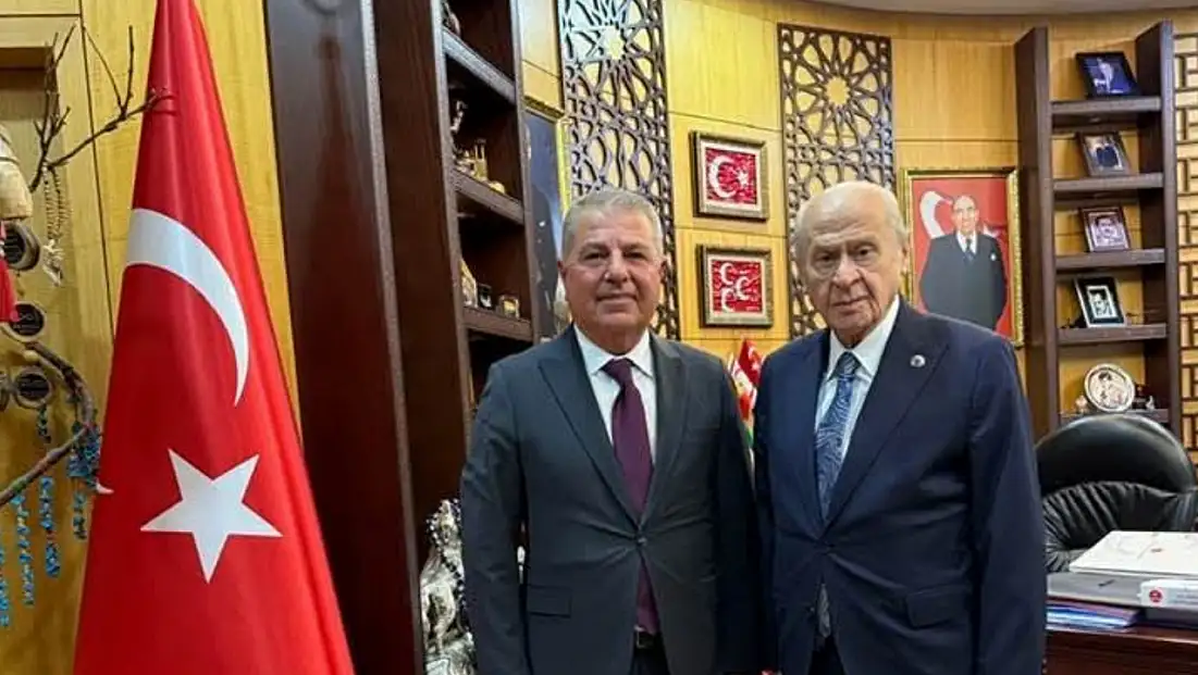 Kayserili eski vekilden Bahçeli’ye ziyaret!