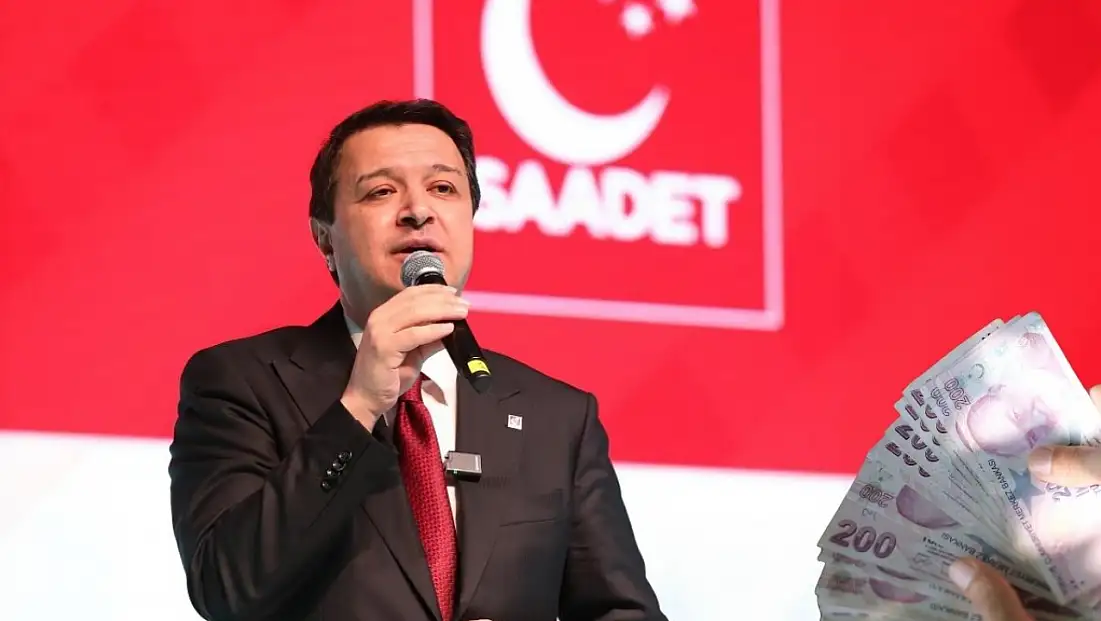 Kayserili Genel Başkandan emekli maaşına tepki: Sadakayı kabul etmiyoruz