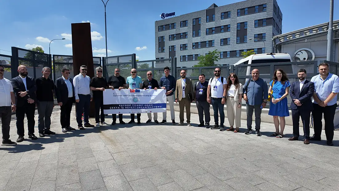 Kayserili sanayiciler Prag’da Avrupa devleriyle buluştu