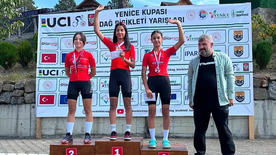 Kayserili sporculardan Karabük’te büyük başarı: MTB Cup’ta kürsüyü kapattılar!