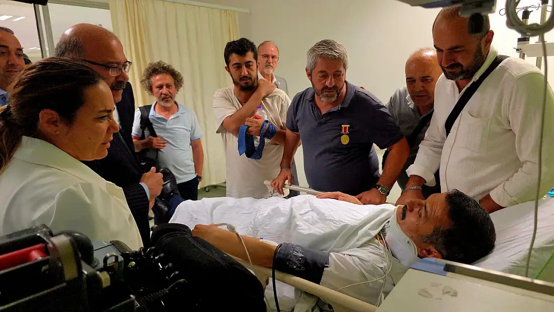 Kayserili vekil hastanelik oldu! İşte o görüntüler