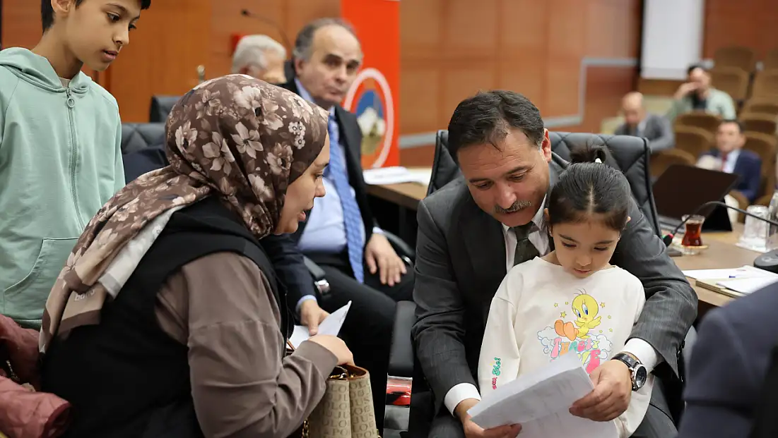 Kayserililer anlattı, Vali Çiçek dinledi