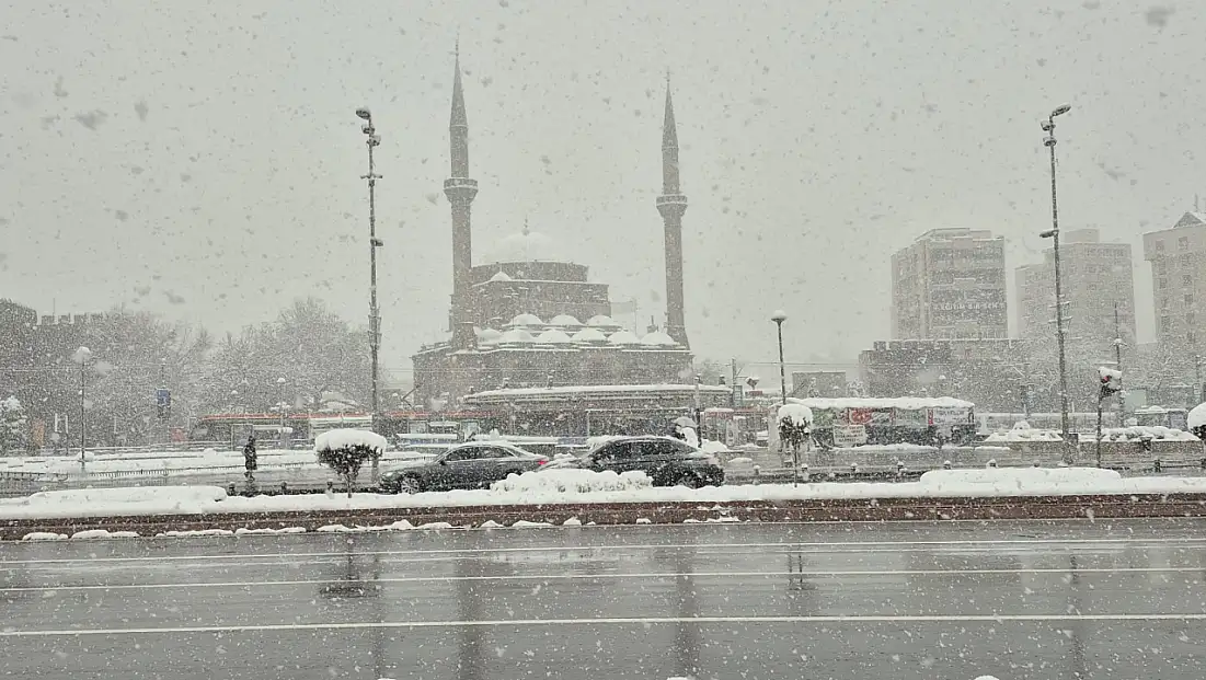 Kayserililer dikkat! Kar yağışı geliyor