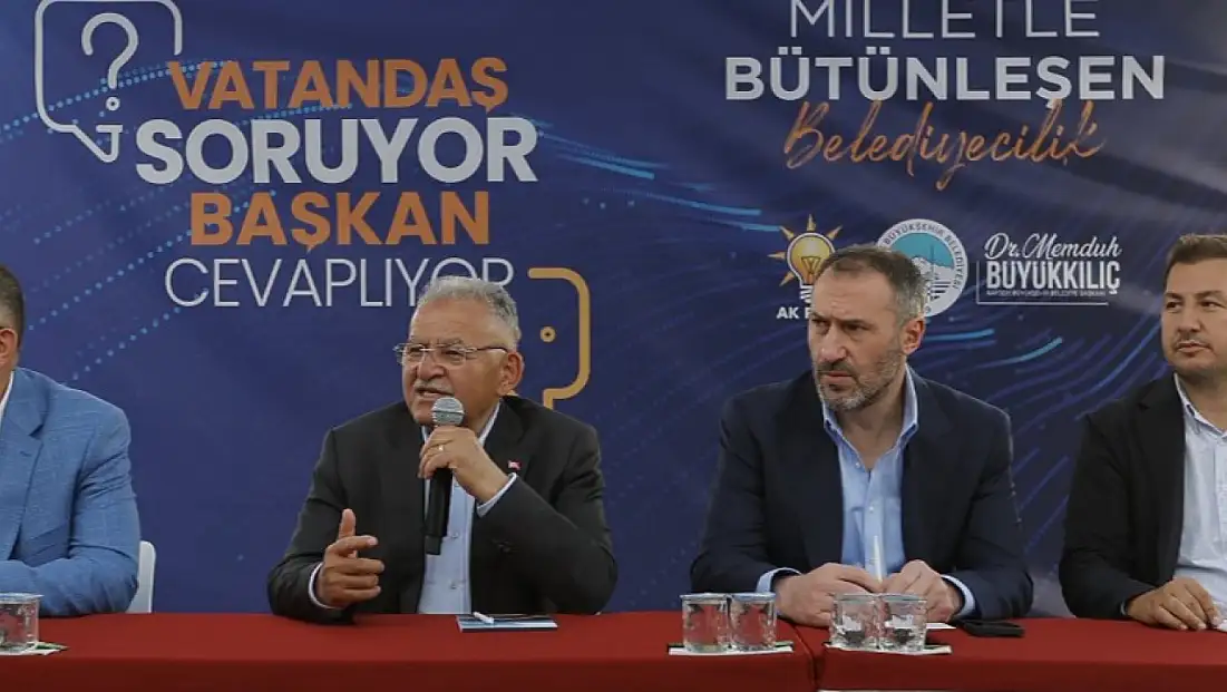 Kayserililer sordu, Başkan Büyükkılıç cevapladı