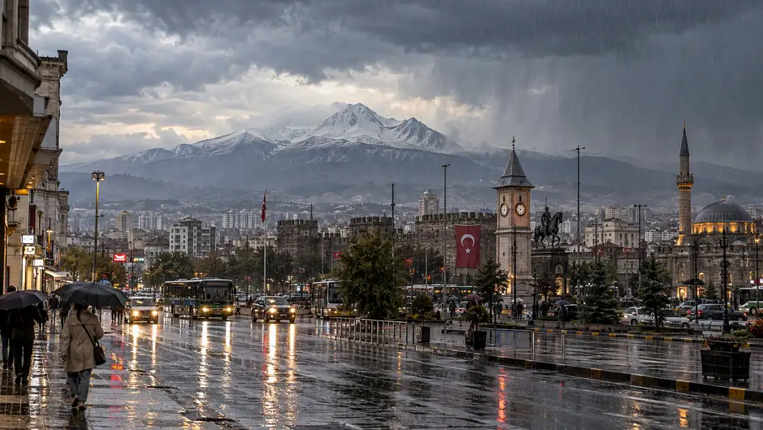 Kayserililere serinleten haber: 3 gün boyunca sağanak yağış var!