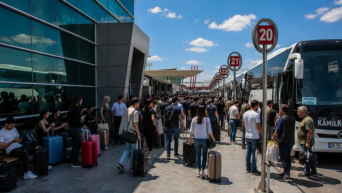 Kayserililerin bayramda en çok tercih ettiği yol belli oldu