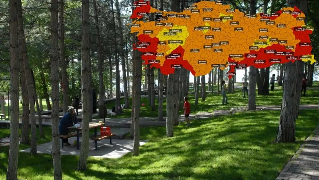 Kayserililerin hafta sonu planına yangın riski uyarısı