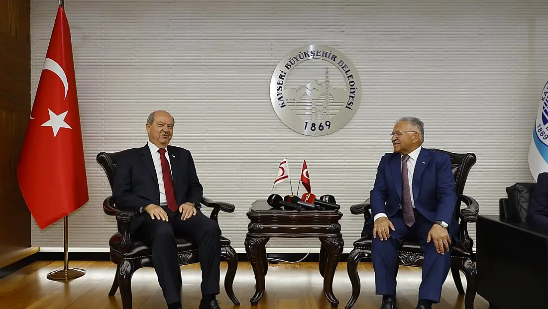 KKTC 5’inci Cumhurbaşkanı Ersin Tatar’dan Büyükkılıç’a ziyaret