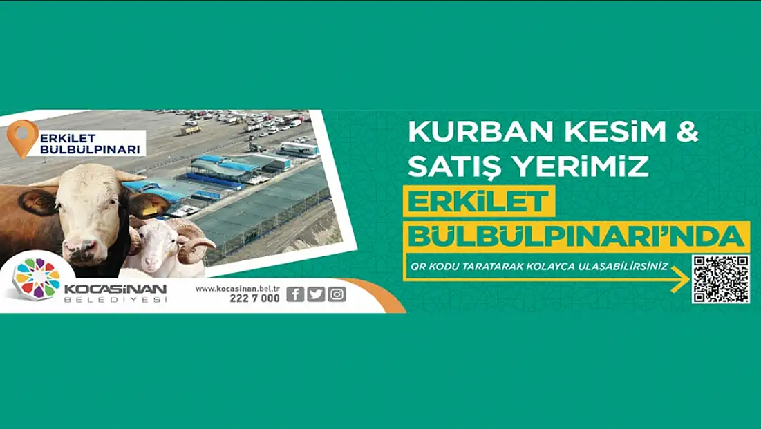 Kocasinan Belediyesi Kurban kesim ve satış yeri