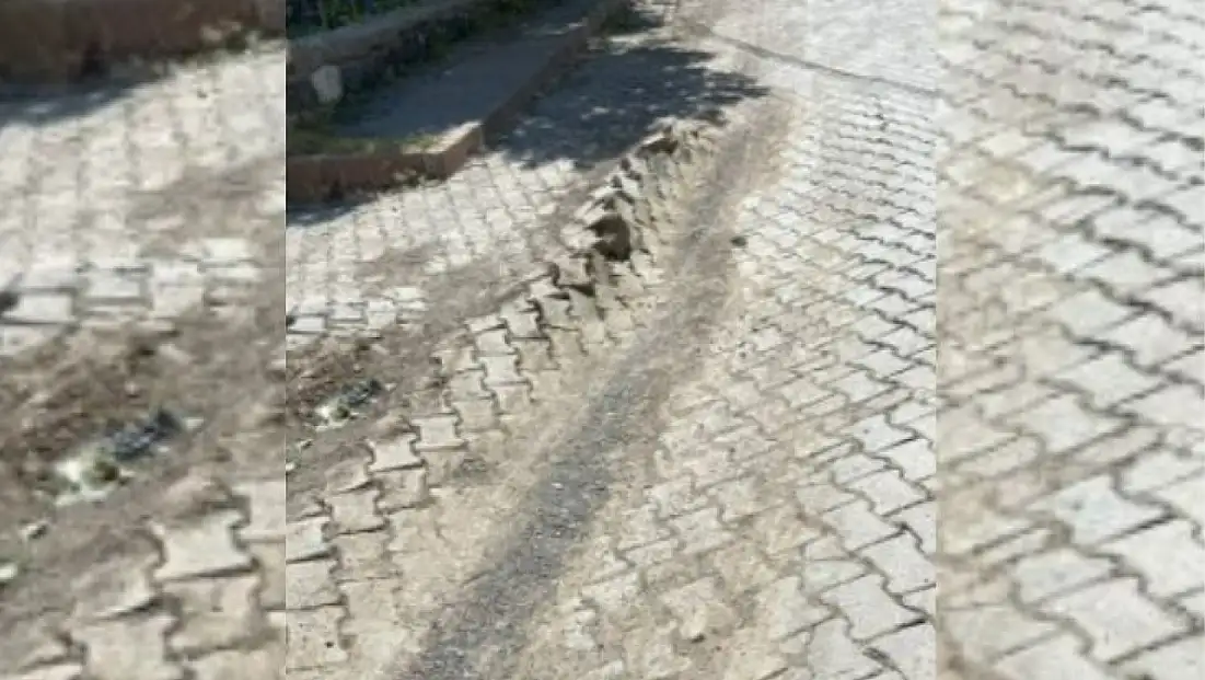 Kocasinan'da yol isyanı: Mahalle sakinleri çözüm bekliyor