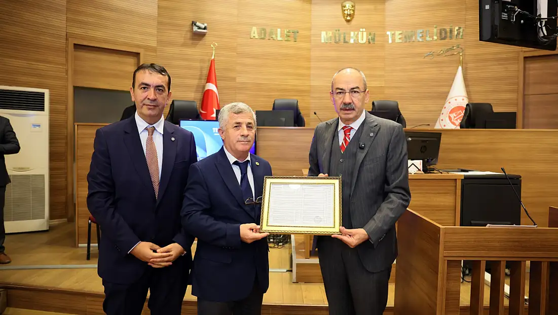 KTO Başkanı Ömer Gülsoy mazbatasını aldı: Kazanan Kayseri iş dünyası oldu