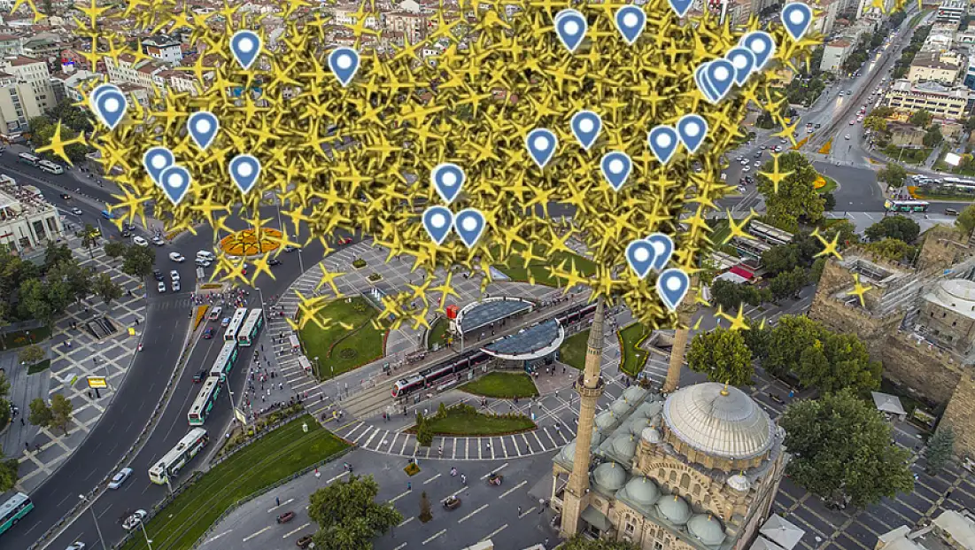 Kayseri ile ilgili rakam açıklandı! Eylül ayında 264 bin 368 kişi bakın ne yapmış?