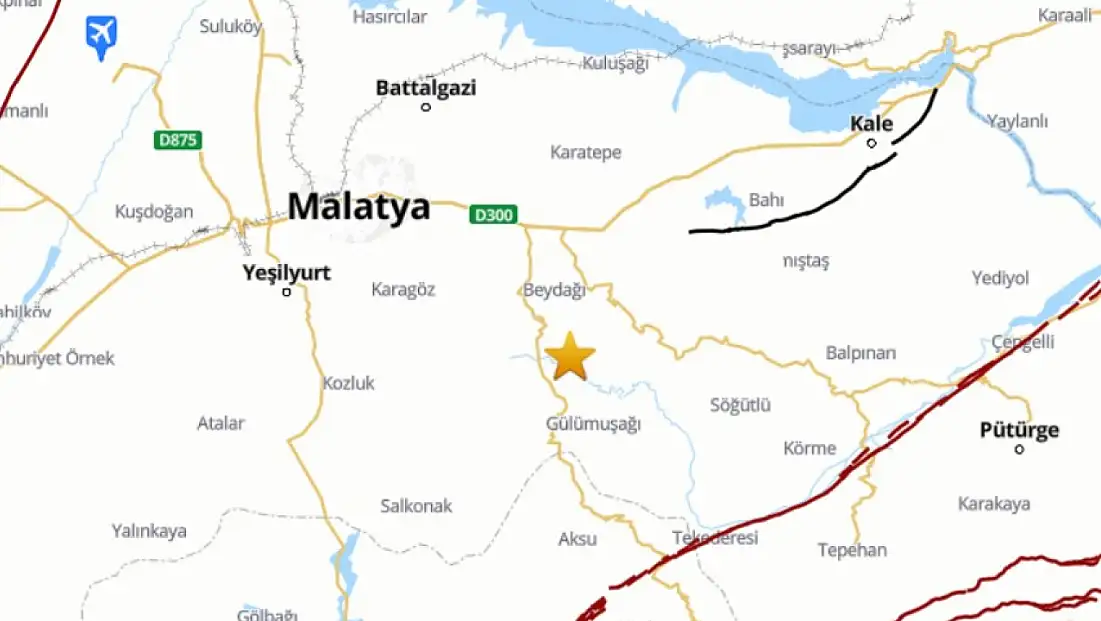 Malatya'da 5 büyüklüğündeki deprem kameralara yansıdı!