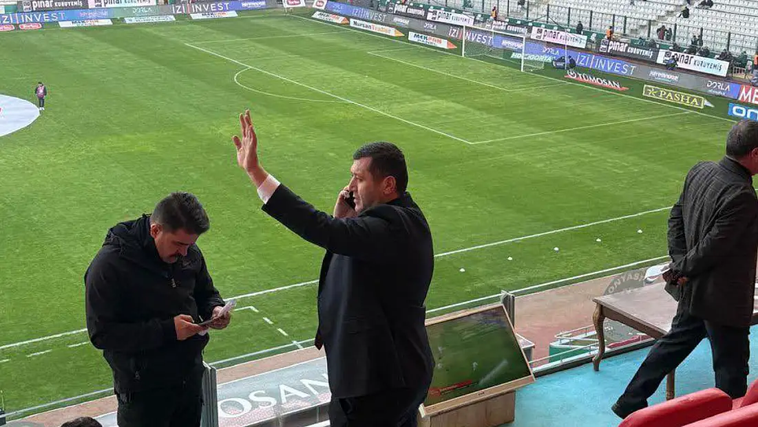 Meclis’te konuştu Konya’ya koştu