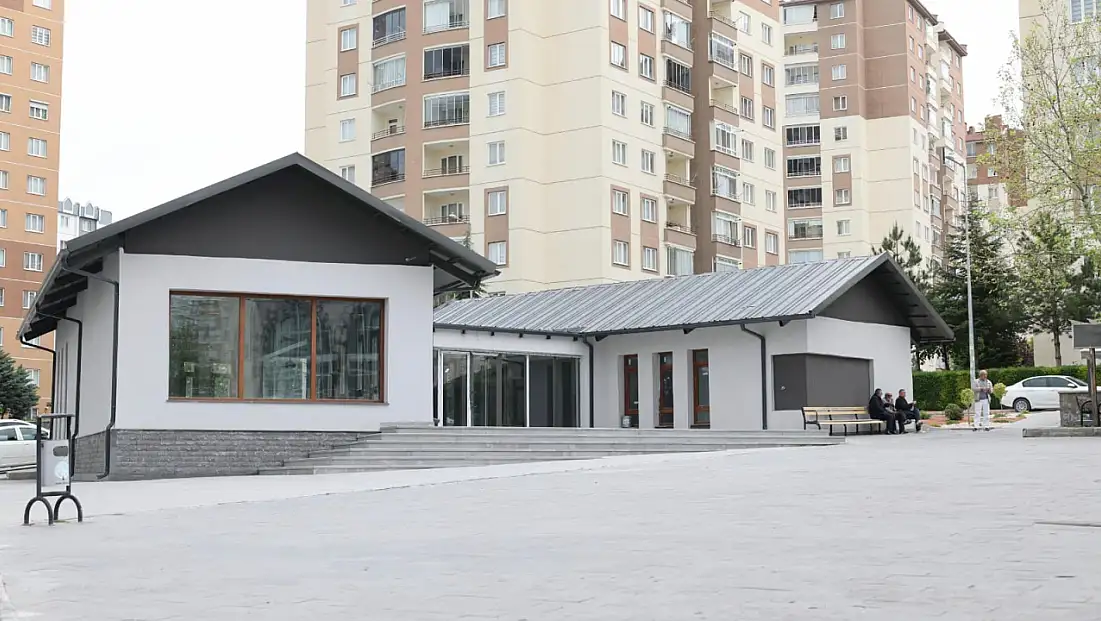 Melikgazi Belediyesi’nden bir sosyal tesis daha: Hem gençlere hem de yaşlılara yönelik!