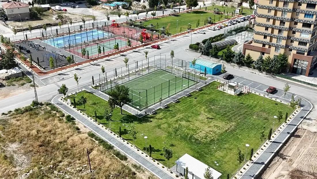 Melikgazi’de 12 bin metrekarelik park ve sosyal tesis bugün açılıyor!