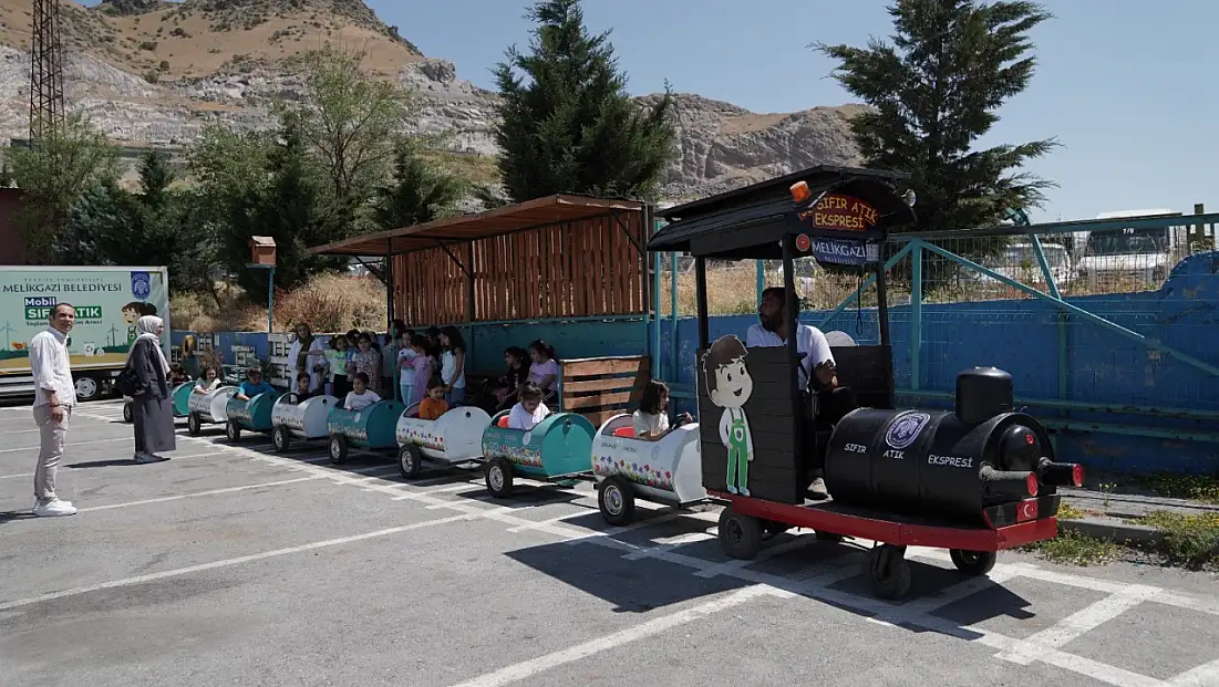 Melikgazi'de 9 bin ton atık bakın ne yapılıyor?