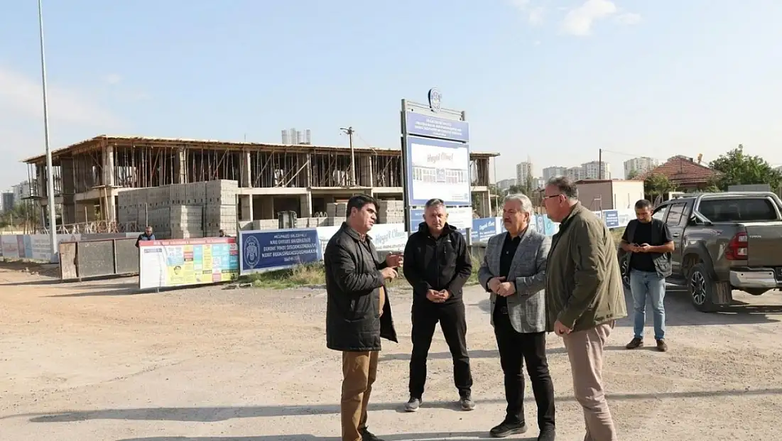 Melikgazi’ye Bir Okul Daha! Bitti, Şimdi Öğrencilerini Bekliyor
