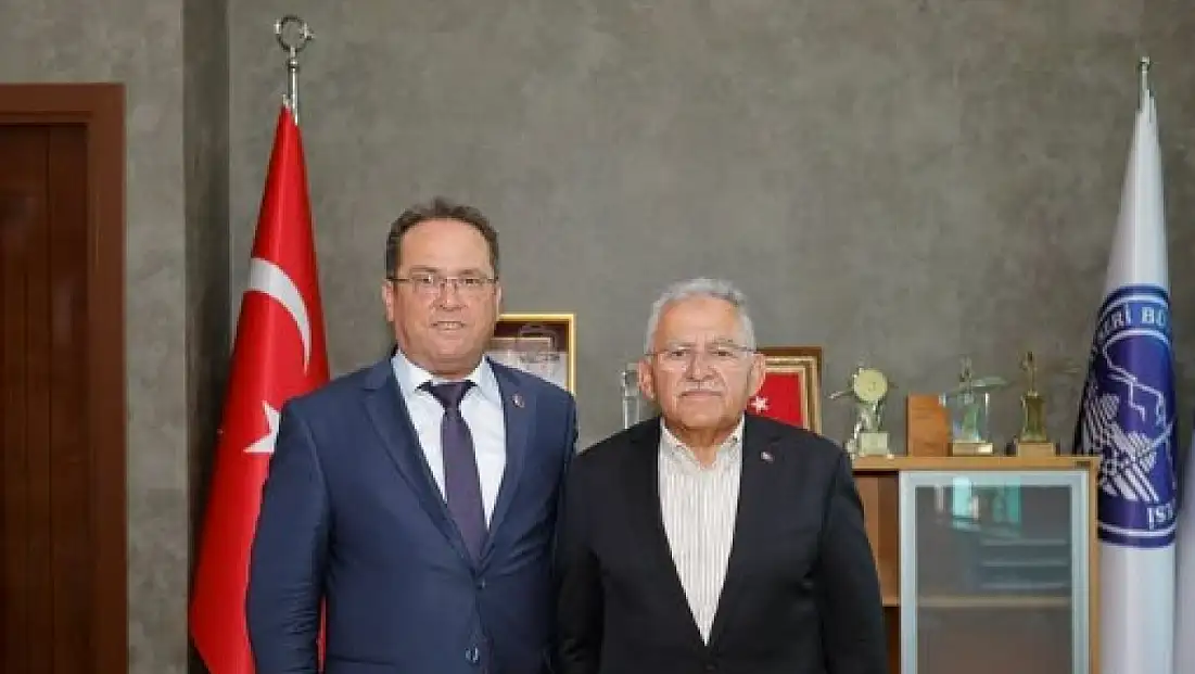 Memduh Büyükkılıç, tartışılan seçimin kazananını ağırladı!