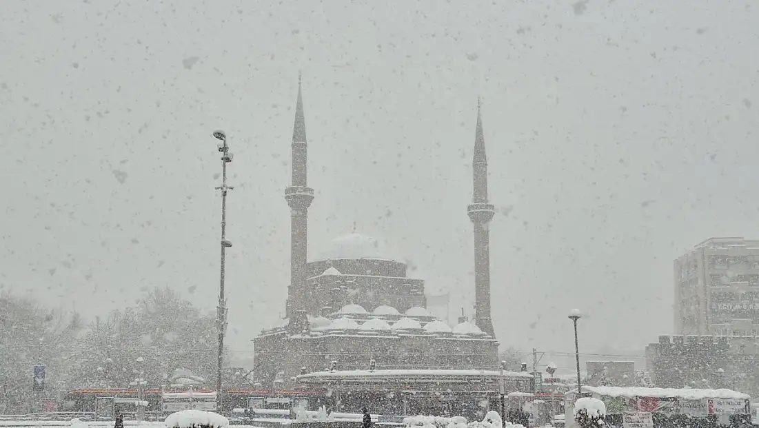Meteoroloji’den Kayseri’ye kar ve rüzgar uyarısı! Tarih verildi