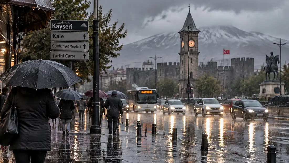Meteoroloji’den Kayseri’ye uyarı: 3 gün devam edecek!