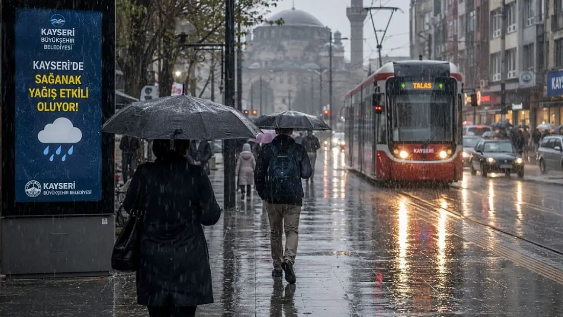 Meteoroloji’den Kayseri’ye yağış uyarısı: 4 gün boyunca sürecek!