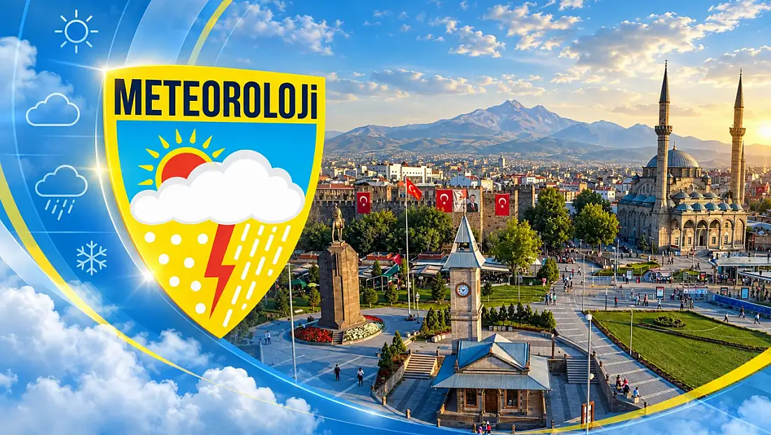 Meteoroloji Kayseri için tarih verdi: Sağanak geliyor!