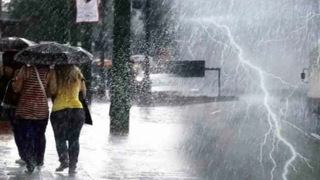 Meteoroloji uyardı! Gök gürültülü sağanak geliyor