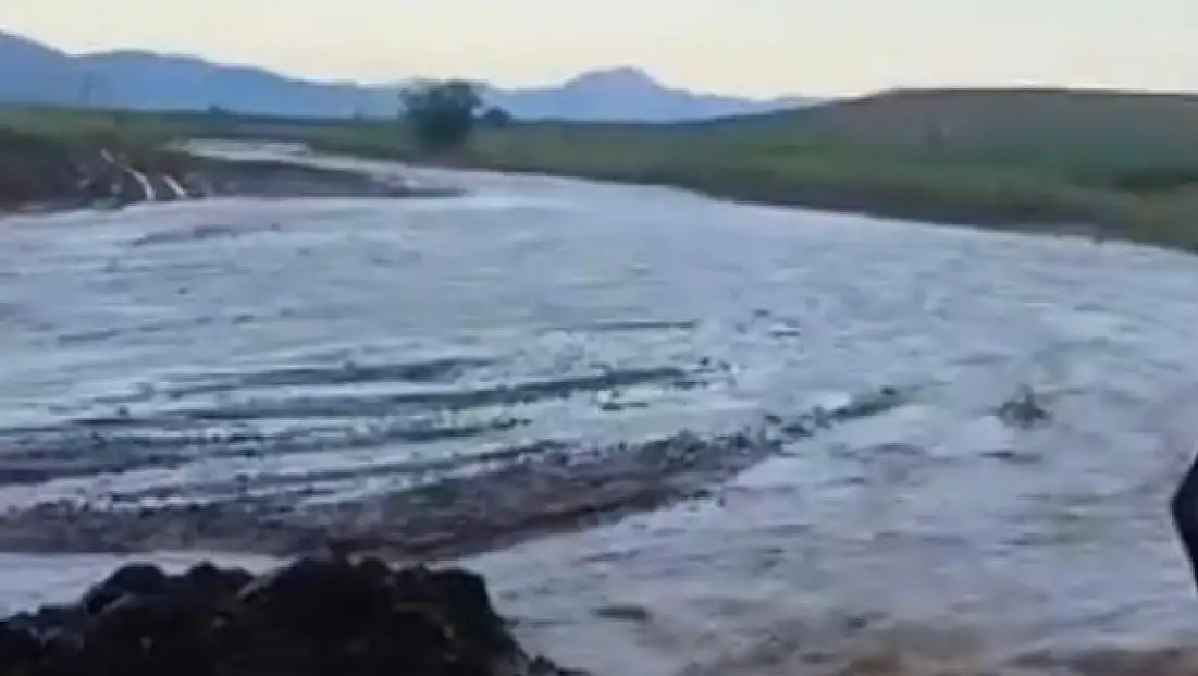 Meteoroloji uyarmıştı: Tomarza sel ve doluya teslim oldu
