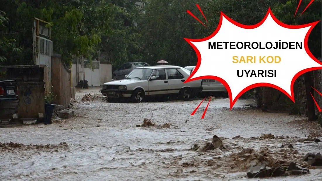 Meteorolojiden Kayseri'ye sarı kodlu uyarı